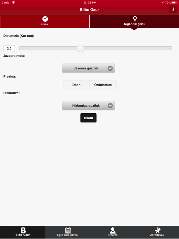 Screenshot #5 pour InfoBilbao