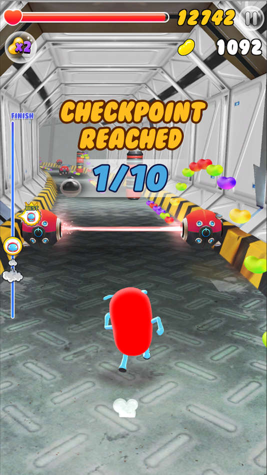 #6. ZellyGo Dash - running game (iOS) 由: PIER.6