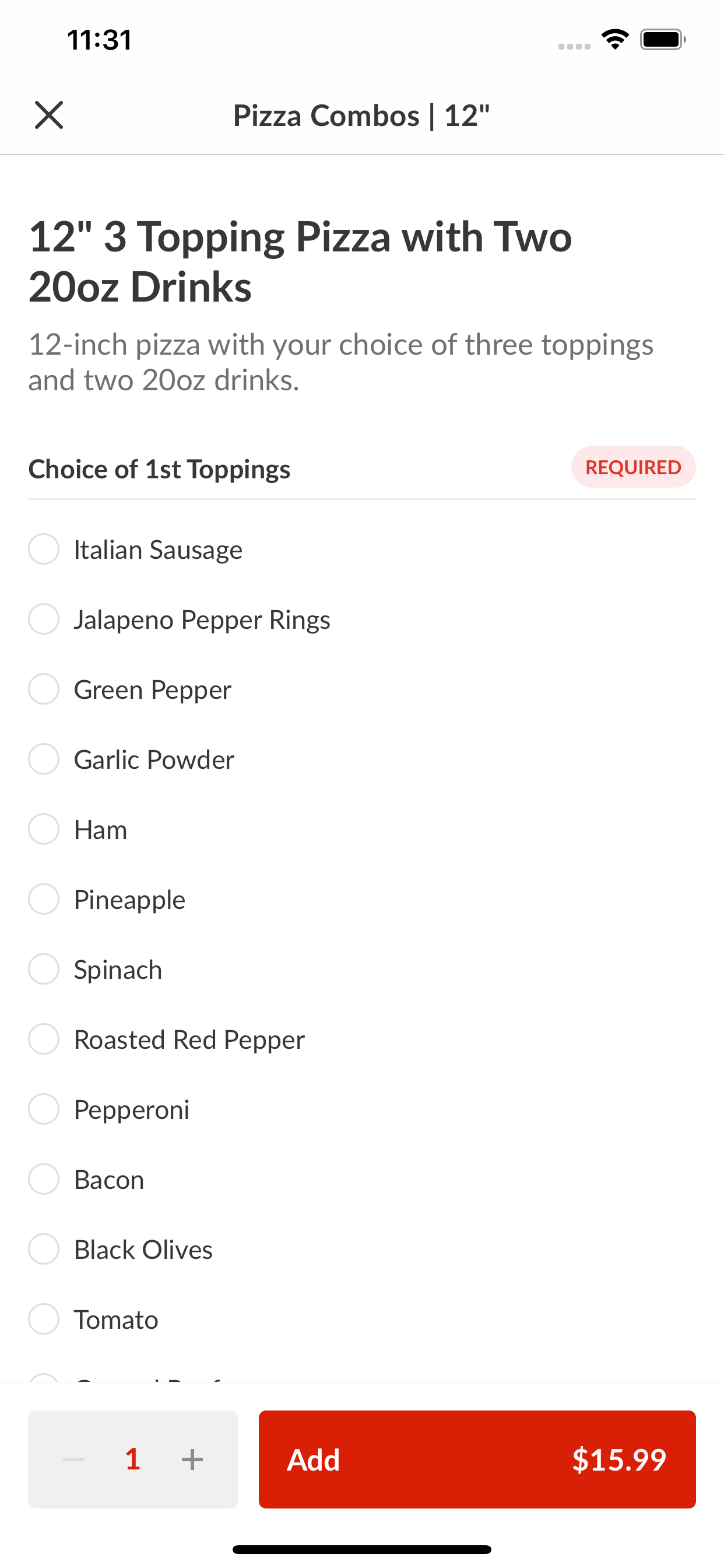 Bruno's Pizza- South Bend screenshot 4