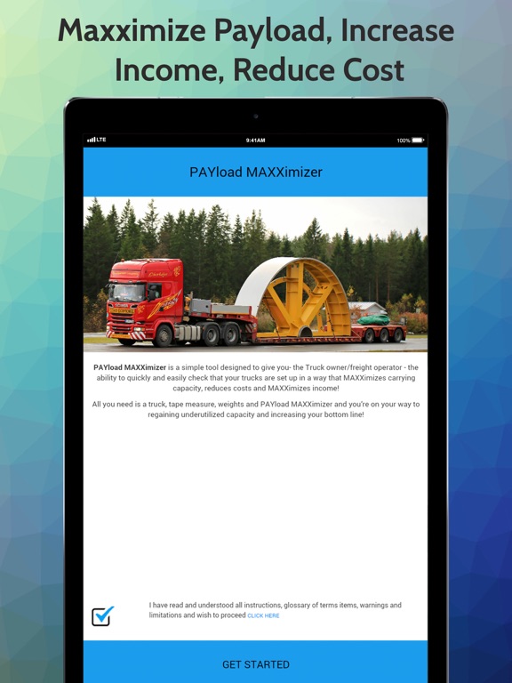 Screenshot #4 pour PAYMAXX-Maximize Truck Payload