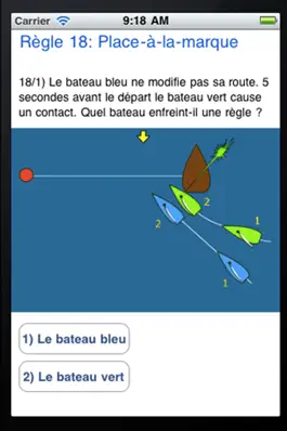 Game screenshot Règles de Course à la Voile apk