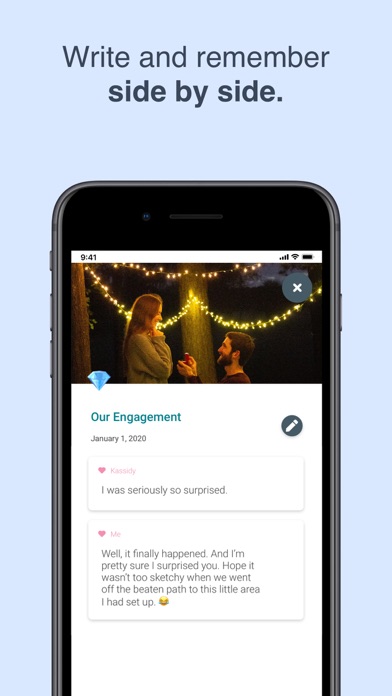 Twig - Journal for Couples Screenshot