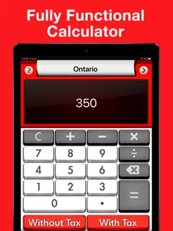 Canada Sales Tax Calculator + iPad image 4