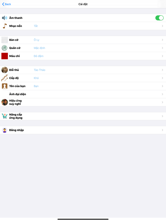 Cờ Tướng và Cờ Thế iPad screenshot