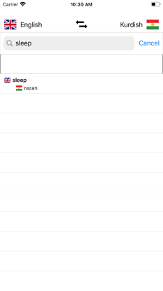 Kurdish-English Dictionary screenshot 3