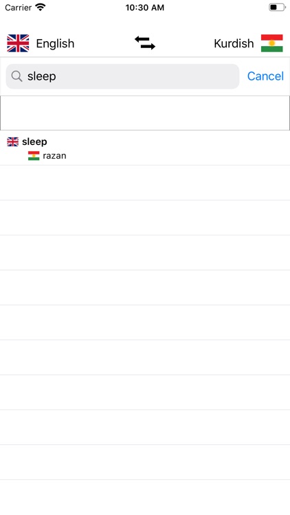 Kurdish-English Dictionary