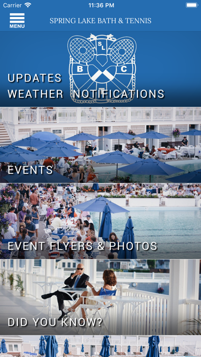 Spring Lake Bath and Tennis Screenshot