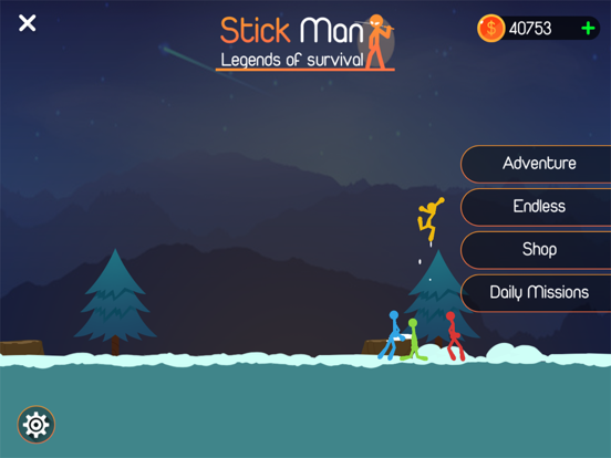 Stickfight: Legend of Survival iPad app afbeelding 1