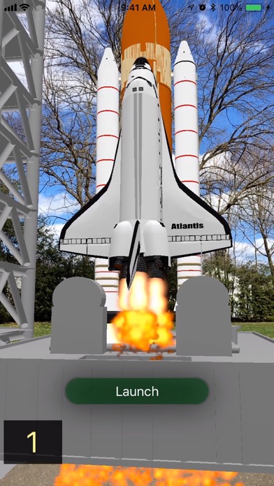 Screenshot #1 pour Space Shuttle AR