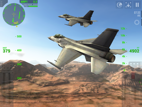 F18 Carrier Landing Lite iPad app afbeelding 2