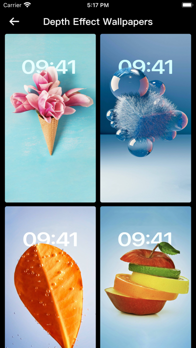 Wallpapers 16- Depth Effect Screenshot