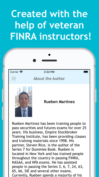 Series 6 Exam Center Screenshot