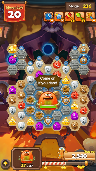 Monster Busters: Hexa Blast Screenshot