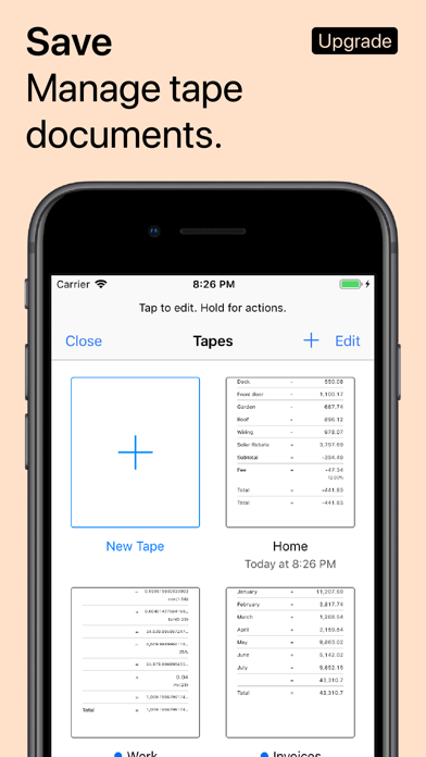 Digits Basic Tape Calculator iPhone screenshot 7 - Utilities app