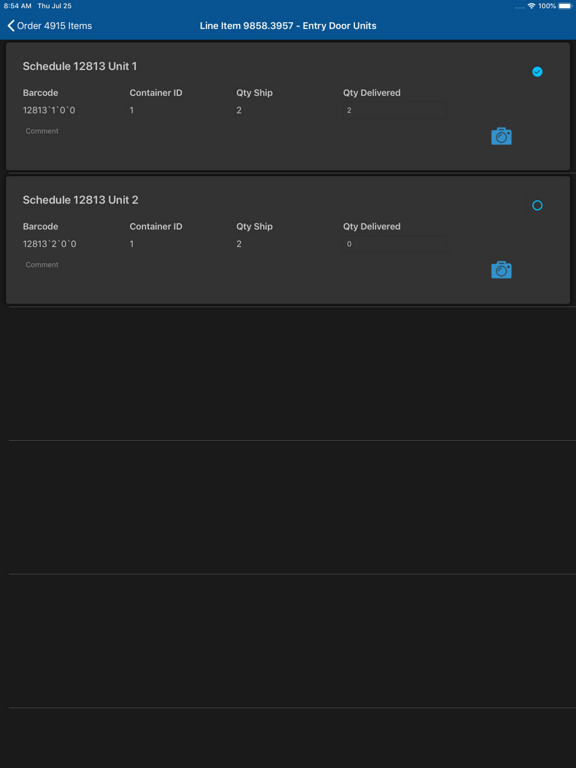 FeneTech Delivery iPad screenshot 6 - Business app