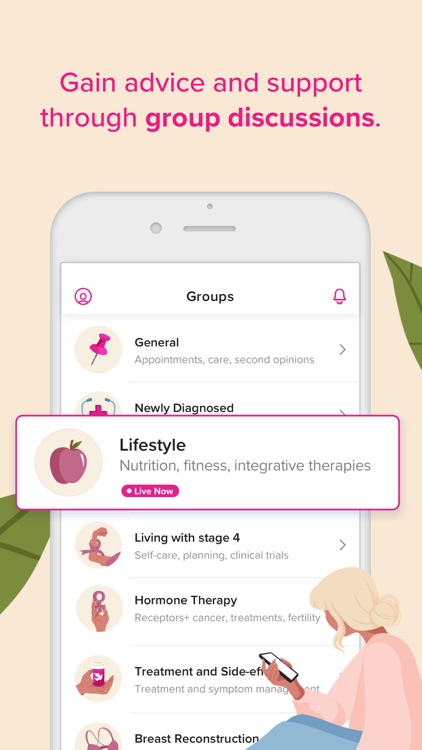 Breast Cancer Healthline App screenshot-3