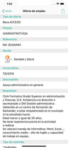 Game screenshot Santander emplea apk