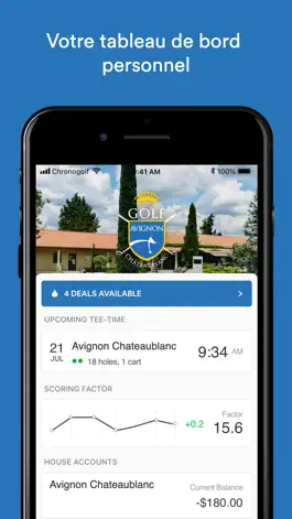 Game screenshot UGolf Avignon Chateaublanc apk