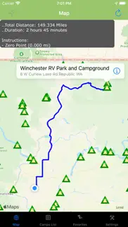 washington – camping & rv's iphone screenshot 2