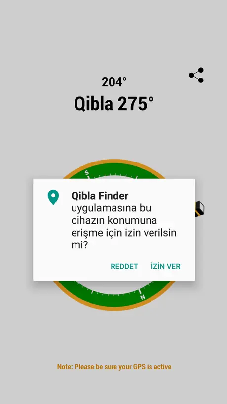 Simple Qibla Finder