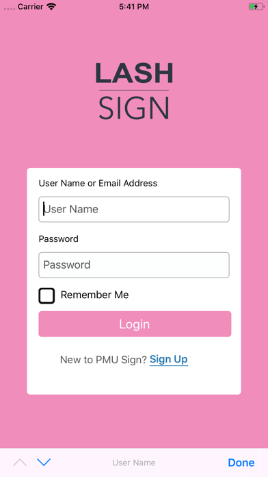 LASH SIGN screenshot 2