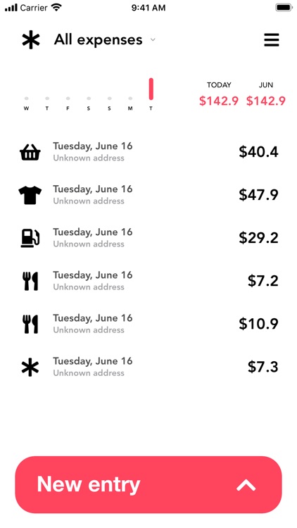 Expense tracker - Budget app
