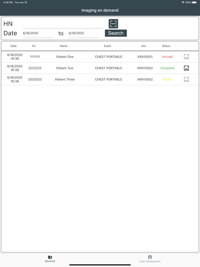 Envision Imaging on Demand