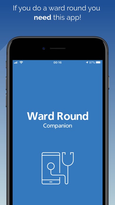Screenshot #1 pour Ward Round Companion