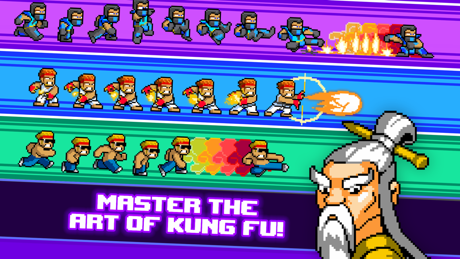 #2. Kung Fu Zombie (iOS) 由: Trophy Games Canada Inc.