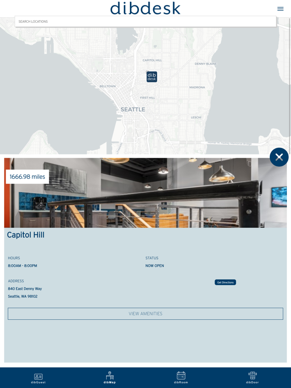 dibdesk iPad screenshot 3 - Business app