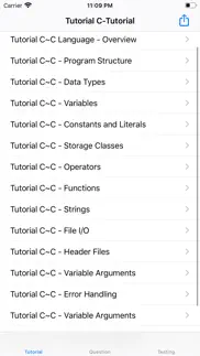 tutorial for c iphone screenshot 1