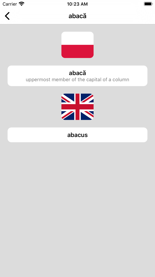 #2. Romanian-English Dictionary (iOS) 由: FB PUBLISHING LLC