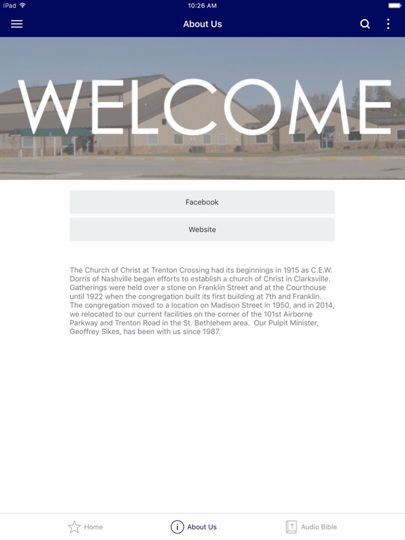Trenton Crossing Church iPad screenshot 3 - Lifestyle app