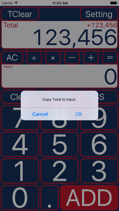 App screenshot
