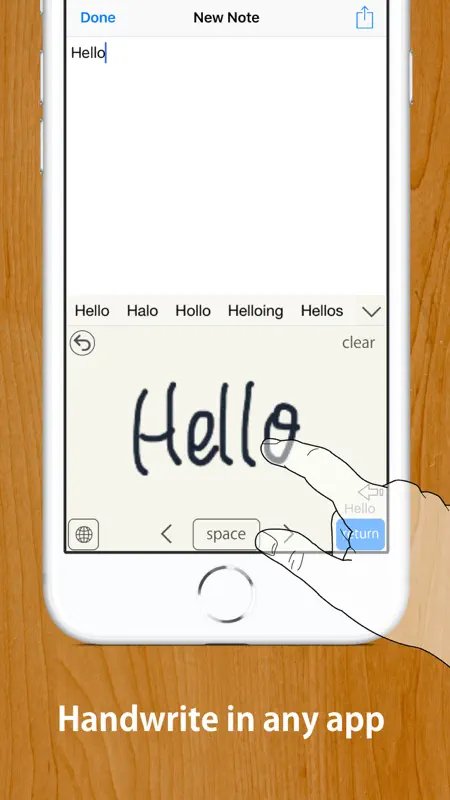 Handwriting Keyboard screenshot 1 of 3