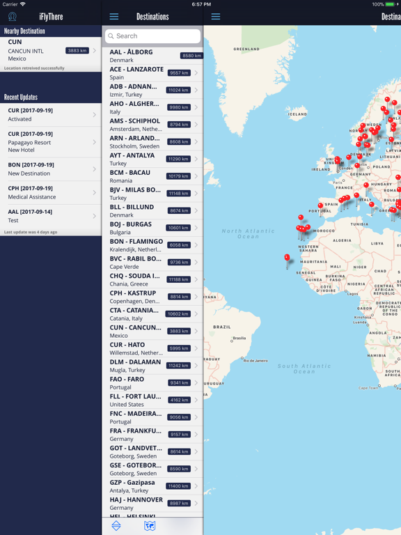 Screenshot #4 pour iFlyThere