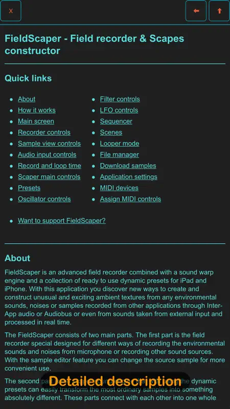 FieldScaper screenshot 7 of 7