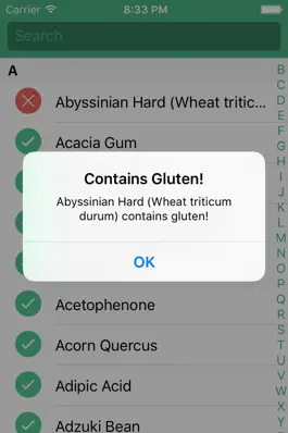 Game screenshot GFree Ingredients apk