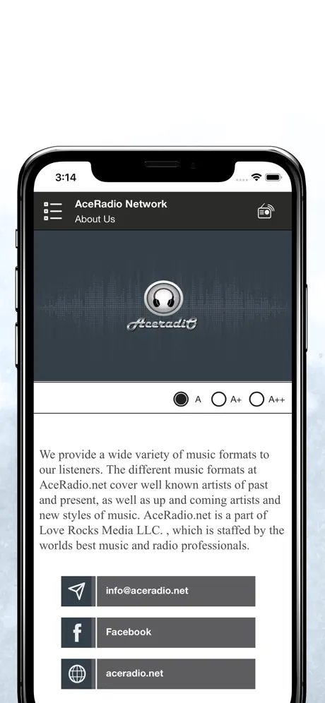 AceRadio network