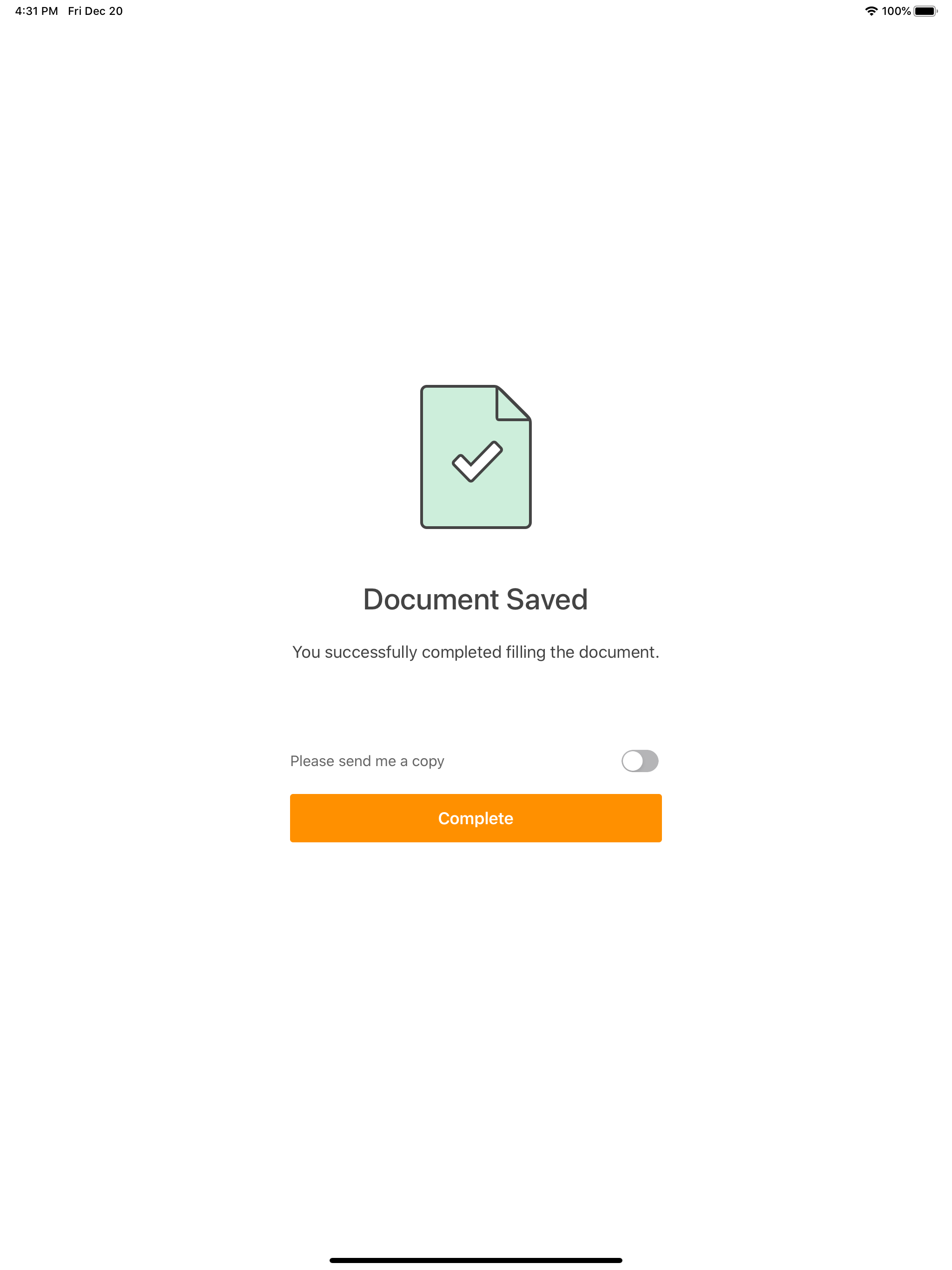 Form Filler: fill & sign forms