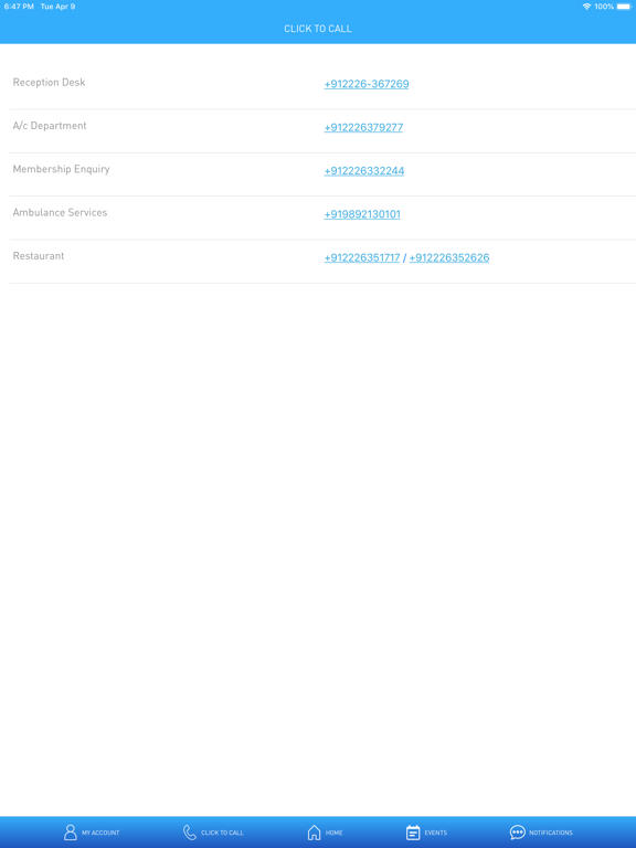 Screenshot #5 pour The Celebration Sports Club