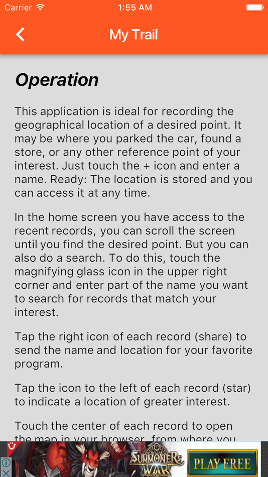 #4. My Trail (iOS) 由: HTS Consultoria em Informatica Ltda.