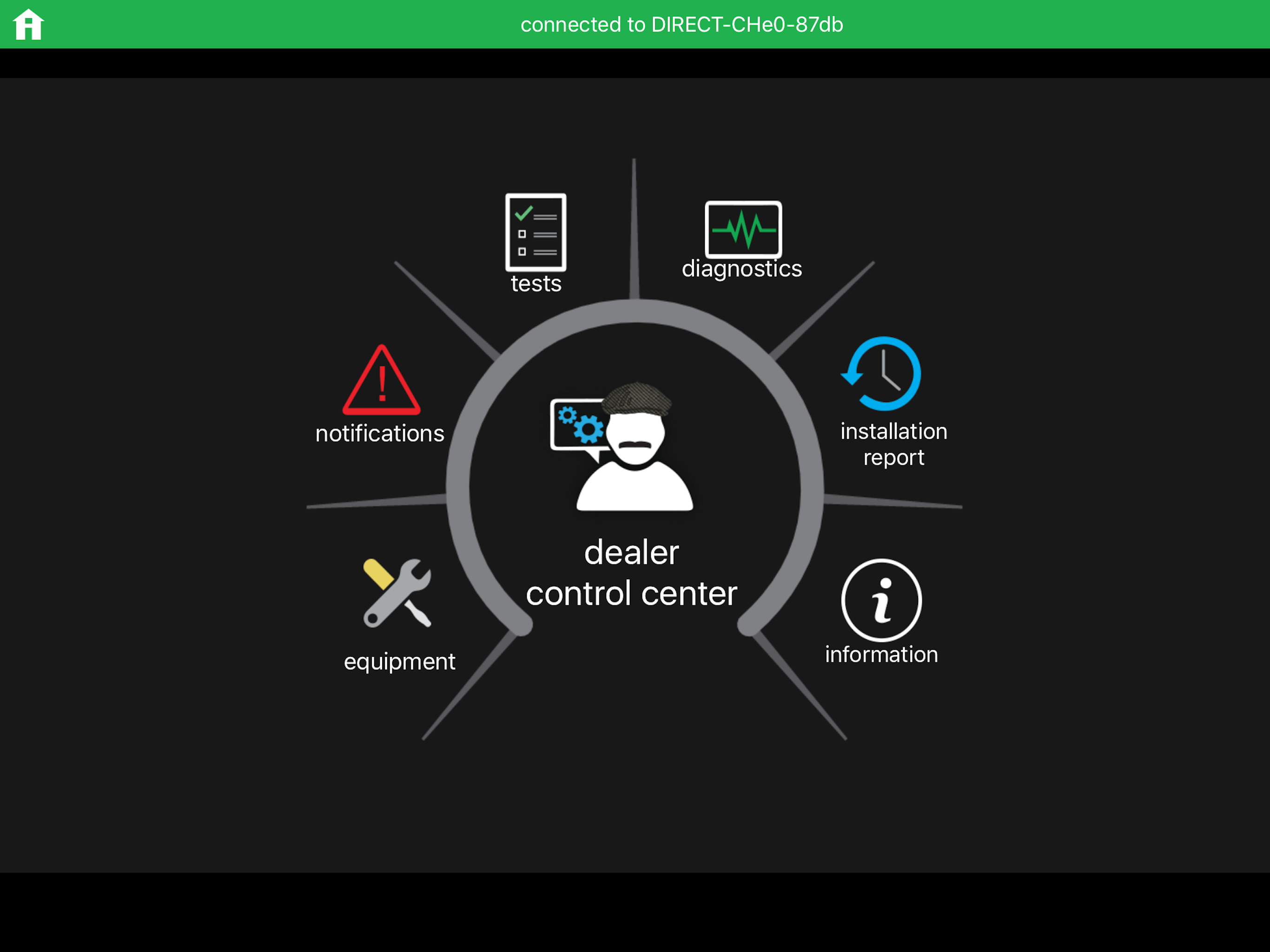 iComfort Dealer Setup