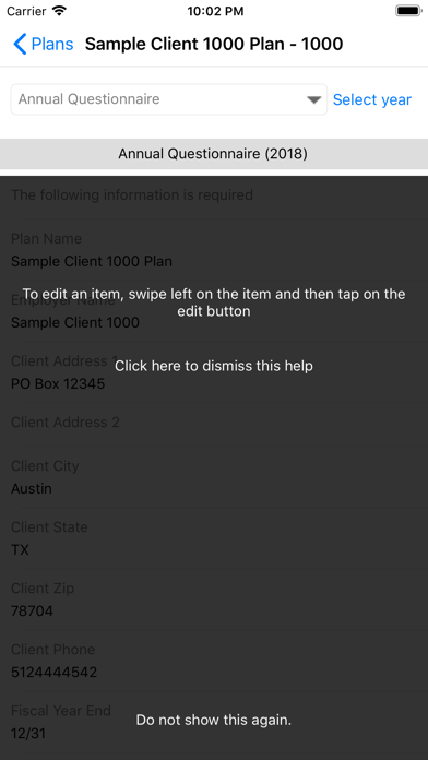 PensionPal iPhone screenshot