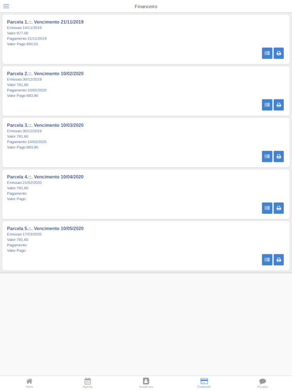 Screenshot #5 pour Agenda Colégios Doctum