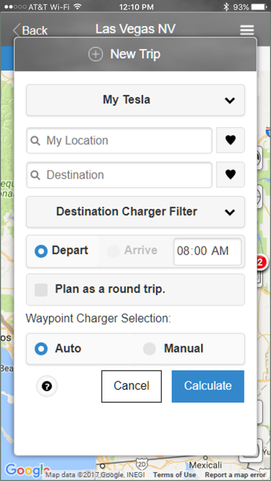 EV Trip Optimizer for Tesla Screenshot