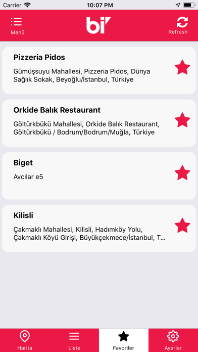 App screenshot