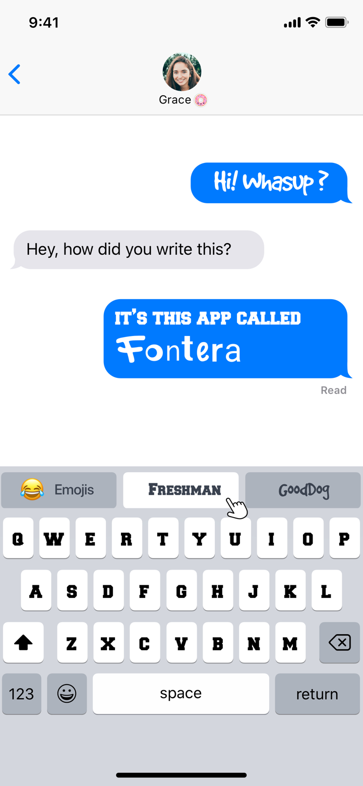 Fontera screenshot 7