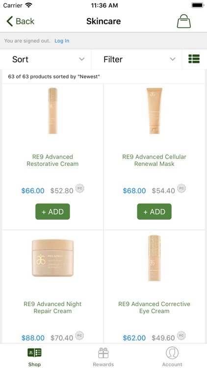 Shop Arbonne