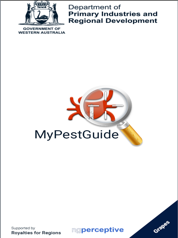 MyPestGuide Grapes iPad screenshot